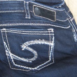 Womens Silver Brand Jeans